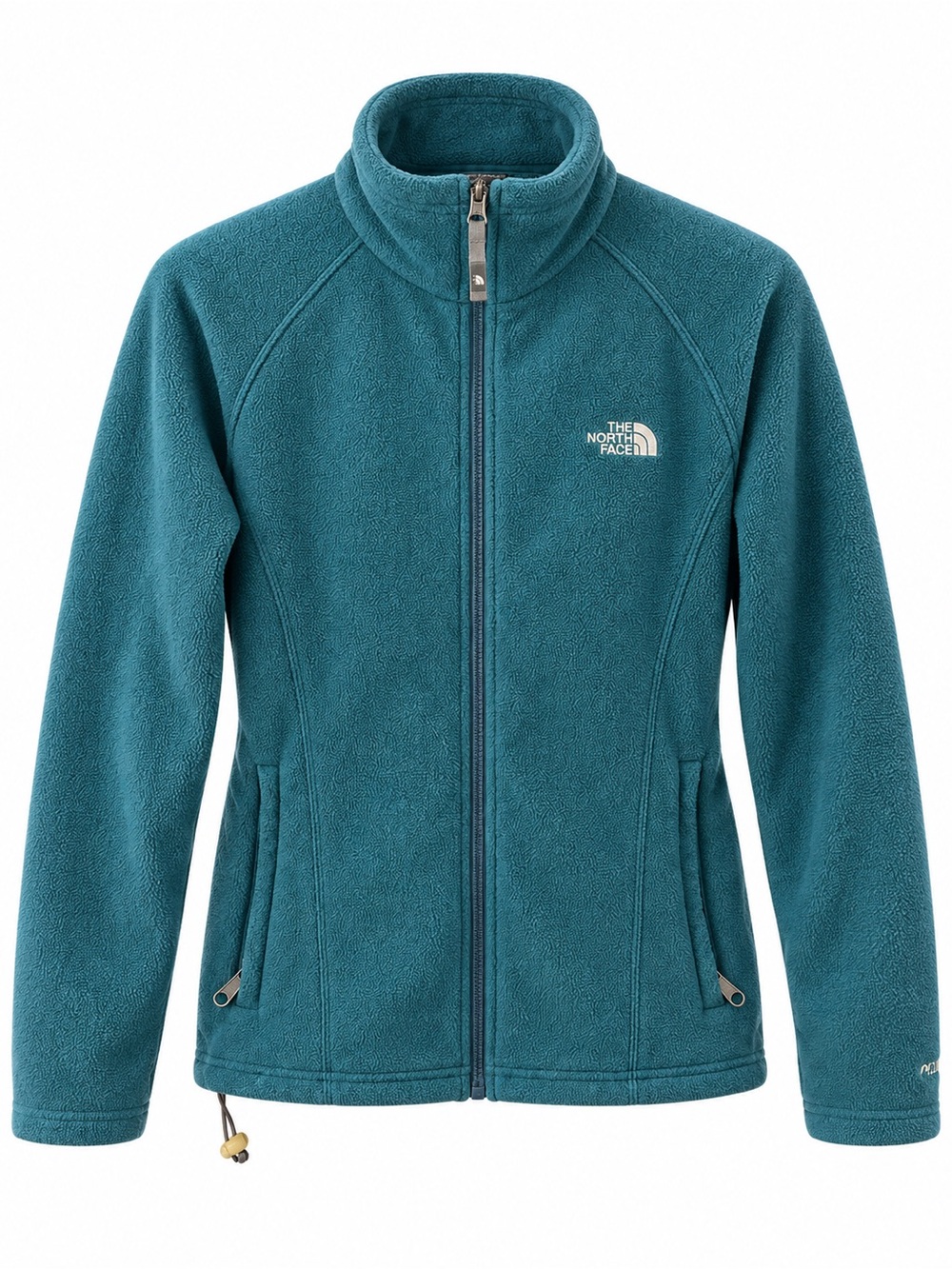 The North Face Teal Full Zip Fleece Jacket Womens Medium M
